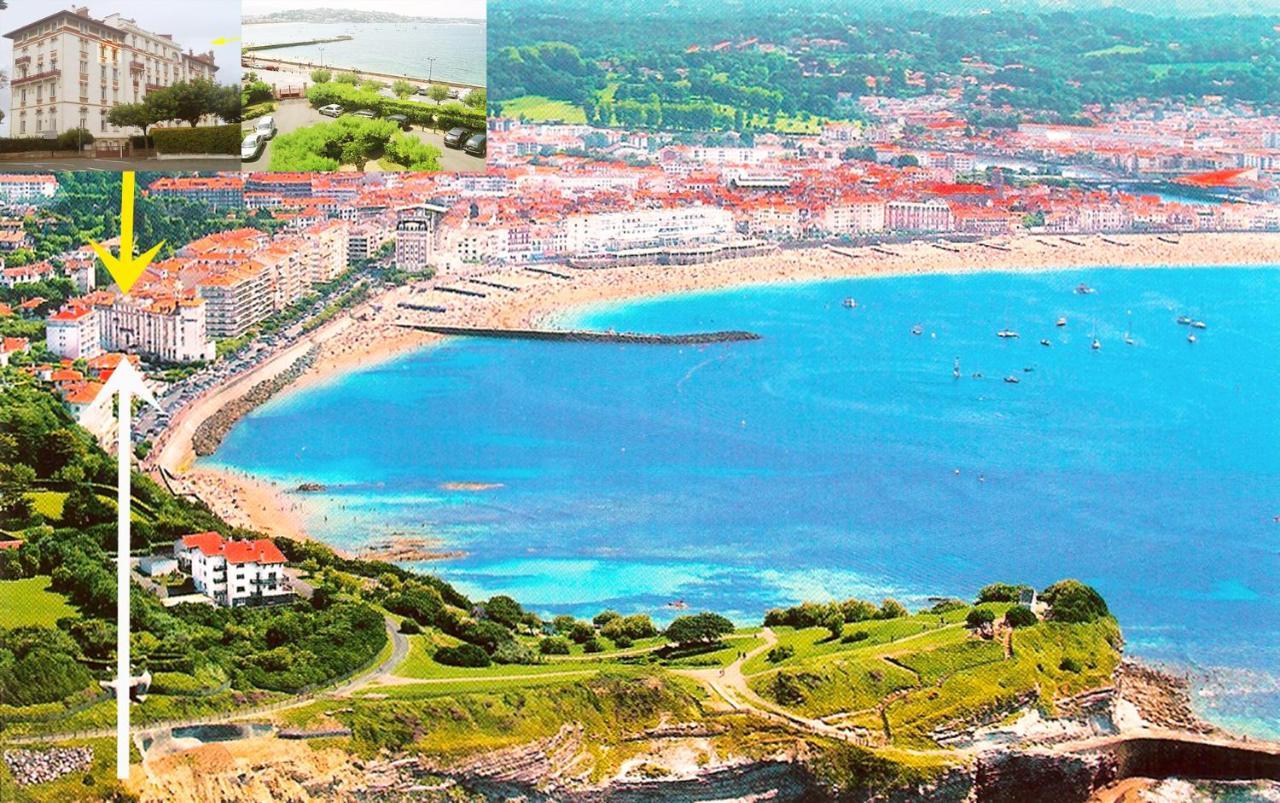 T2 A Pied De Plage Sur Ancien Hotel Chic, Samedi A Samedi Saint-Jean-de-Luz Exterior photo